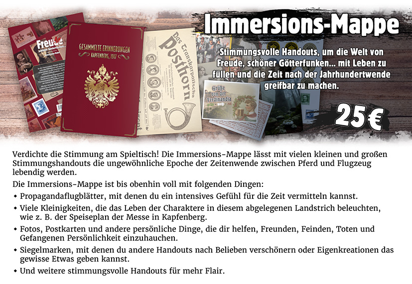 Immersions-Mappe