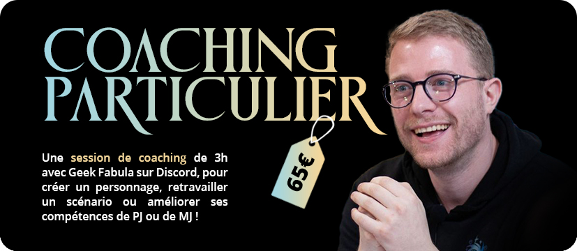 Coaching particulier pour MJ/PJ (3H)