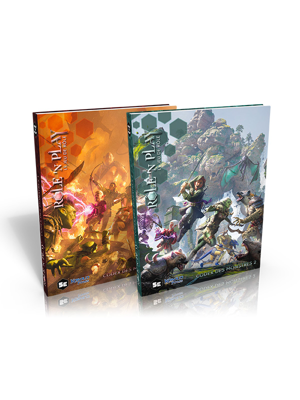 Pack Codex des Monstres 1 + Codex des Monstres 2