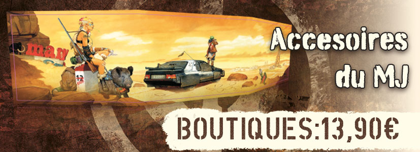 Option Boutique : Ecran du meneur