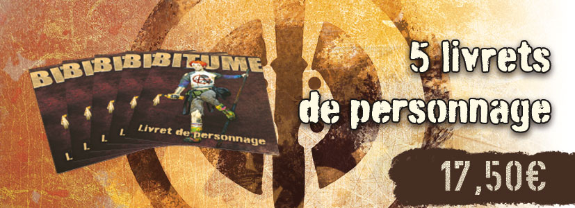 5 X Livrets du joueur