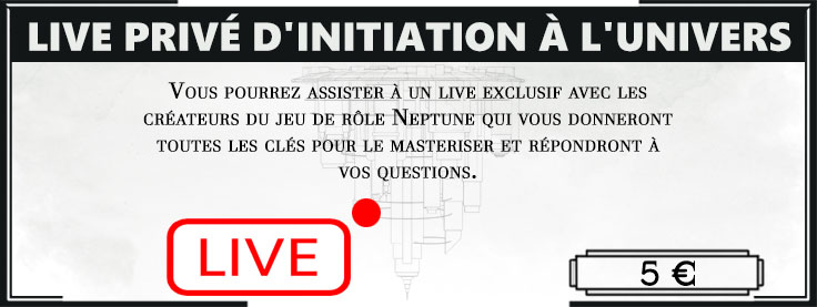 Live privé d'initiation à l'univers.