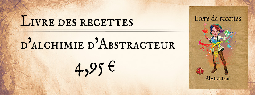 Livret des recettes alchimique Abstracteur