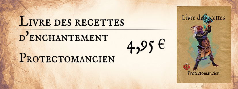 Livret des recettes enchantement Protectomancien