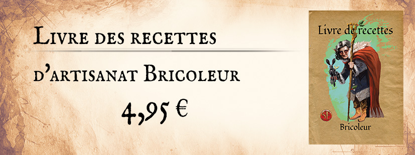 Livret des recettes artisanat Bricoleur