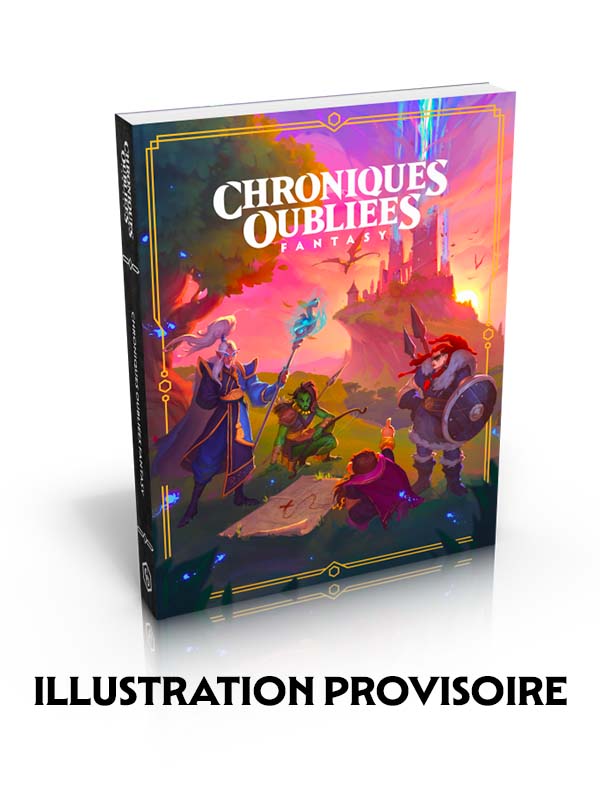 Chroniques Oubliées Fantasy 2éme Édition - Couverture souple + PDF