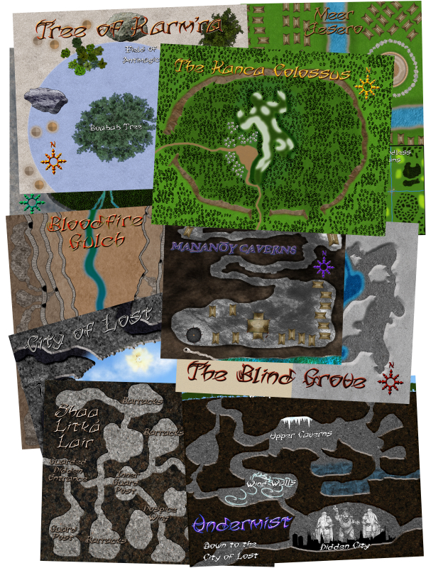 Vast Kaviya Virtual Tabletop Map Pack