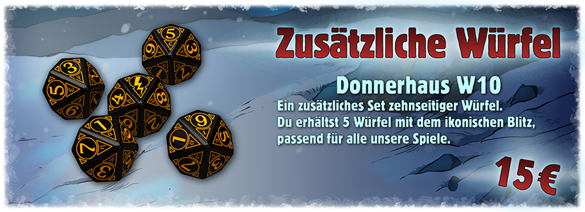 Donnerhaus-Würfelset