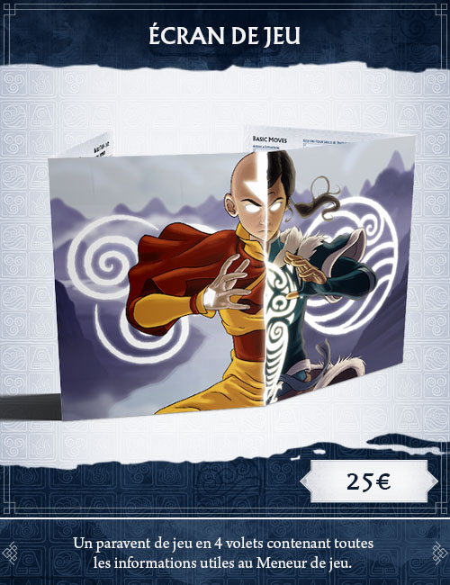 Avatar Légendes: Écran de jeu