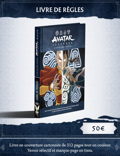 Avatar Légendes: Livre de règles