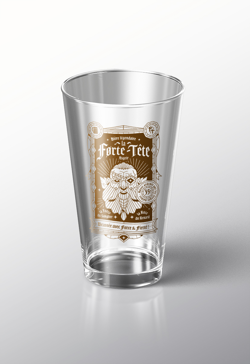 Le verre la Forte-Tête - 33cl