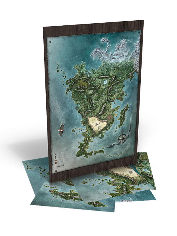 Carte de l'Aventurie