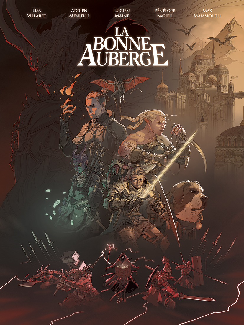 L'affiche de la saison 2 de La Bonne Auberge par Sylvain Ferret
