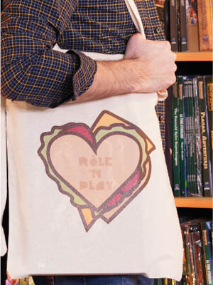 Tote Bag Coeur Sandwich
