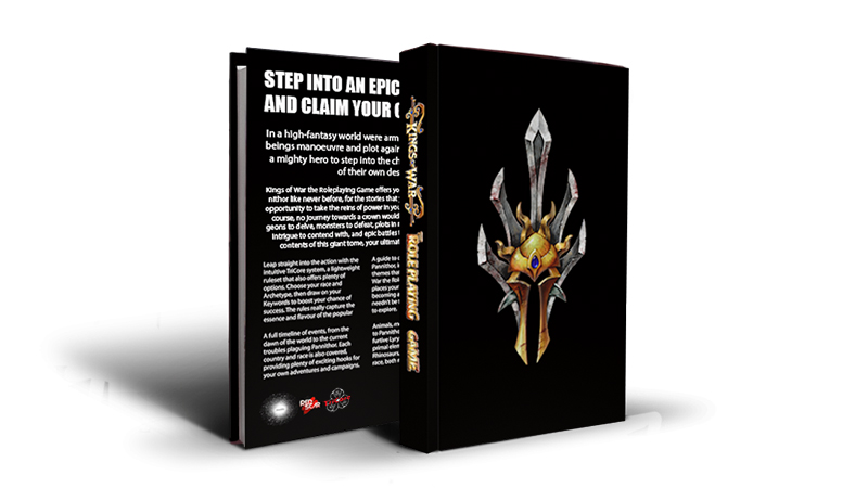 Kings of War the Roleplaying Game TriCore Corebook - KS Exclusive