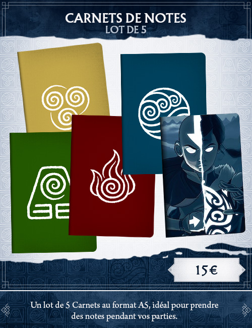 Lot de 5 Carnets de Notes