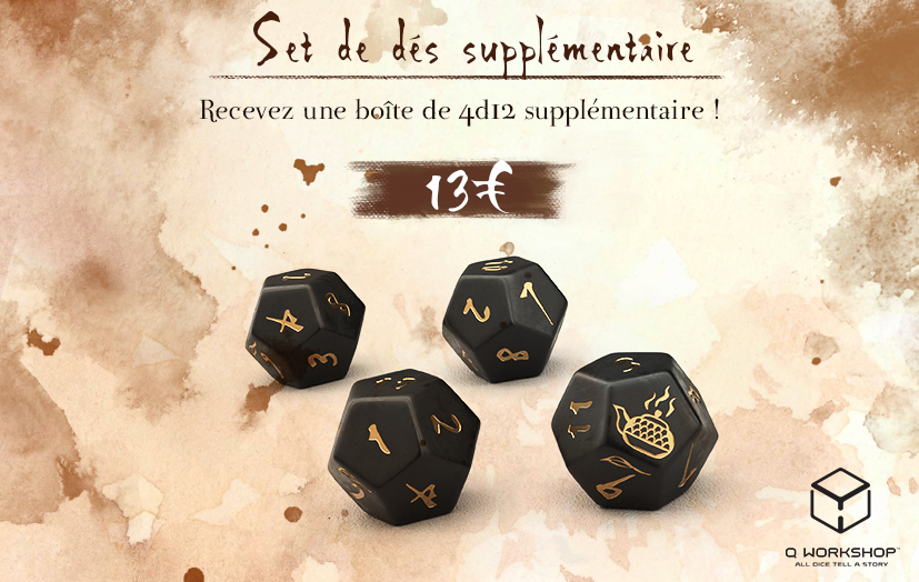 Set de dés supplémentaire