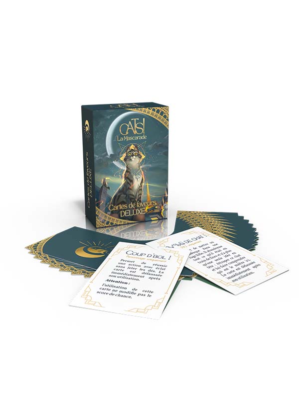 Cats! La Mascarade - Cartes de Faveurs Deluxe