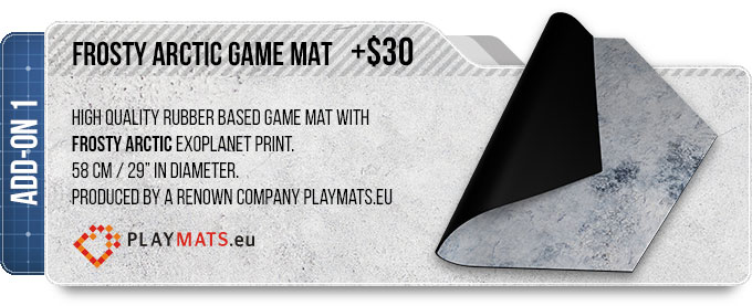 Frosty Arctic Game Mat