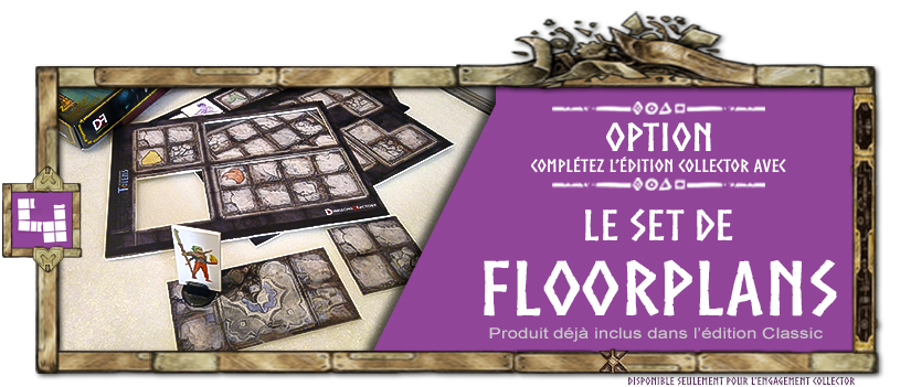 Set de Floorplans cartonnés