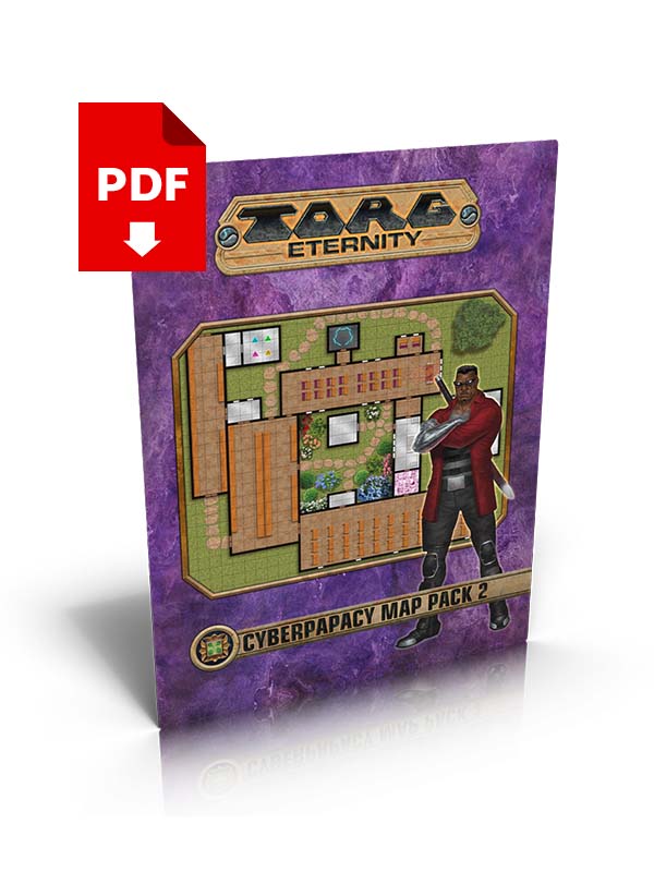 Torg Eternity - Cyberpapauté Map Pack 2 - PDF ONLY