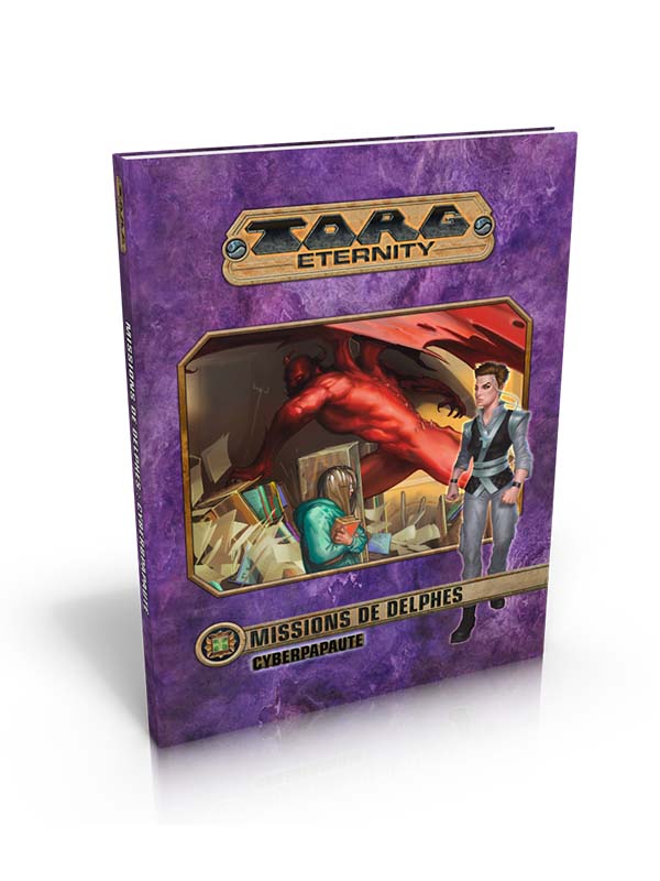 Torg Eternity - Missions de Delphes Cyberpapauté + PDF