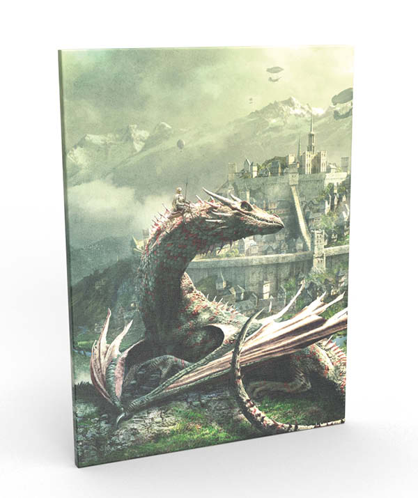 Toile Oblivion (60x45cm) - Tome 2