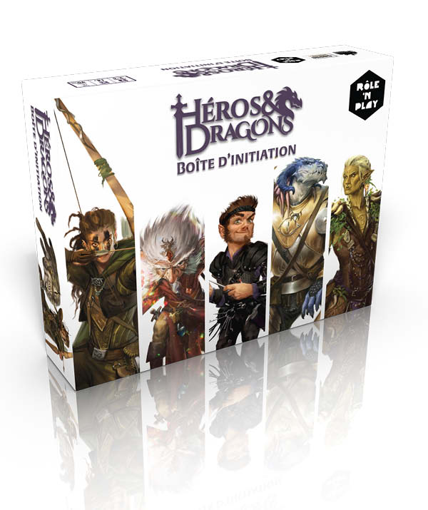 Boîte d'initiation Rôle'n Play - Héros & Dragons