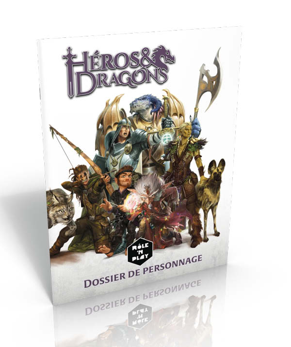 Dossier de personnage Héros & Dragons
