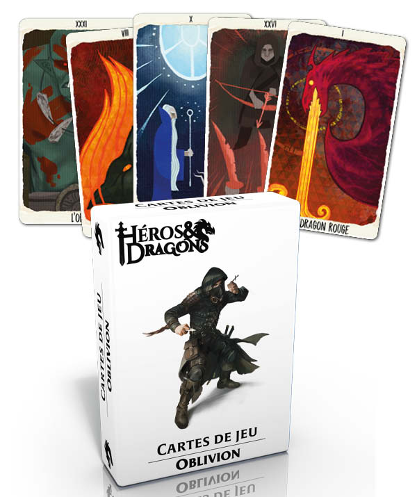 Cartes de jeu Oblivion + Illusions