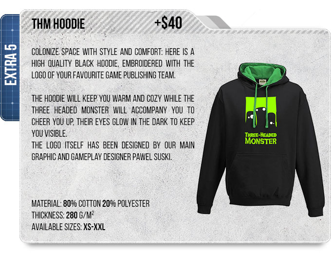 Three Headed Monster Hoodie