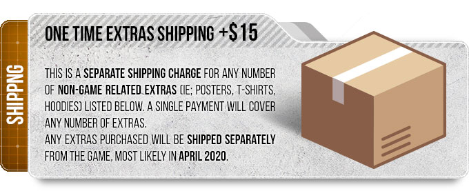 Extras shipping