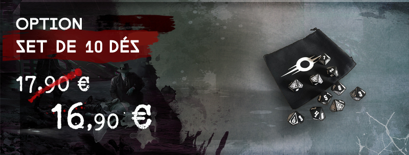 Set de 10 dés