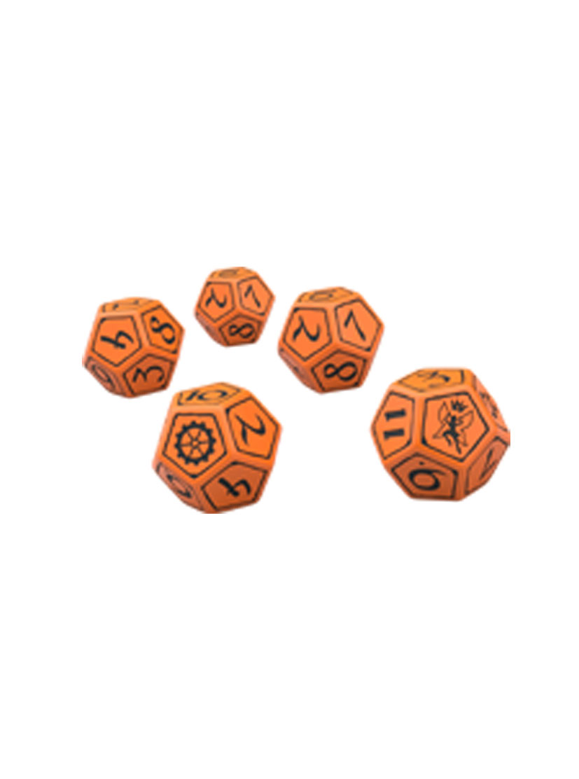 Set de dés 5d12 + pochette