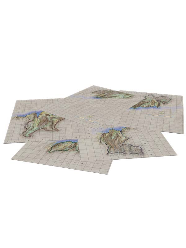 Pack de cartes des Provinces du Haut Lac + PDF