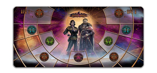 Fading Suns - Deluxe Play Mat: Gamemaster