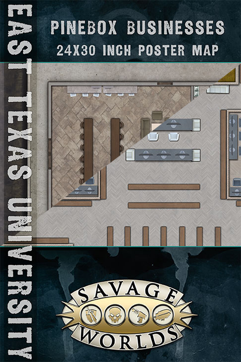 ETU Combat Maps: Library/Business (Print)