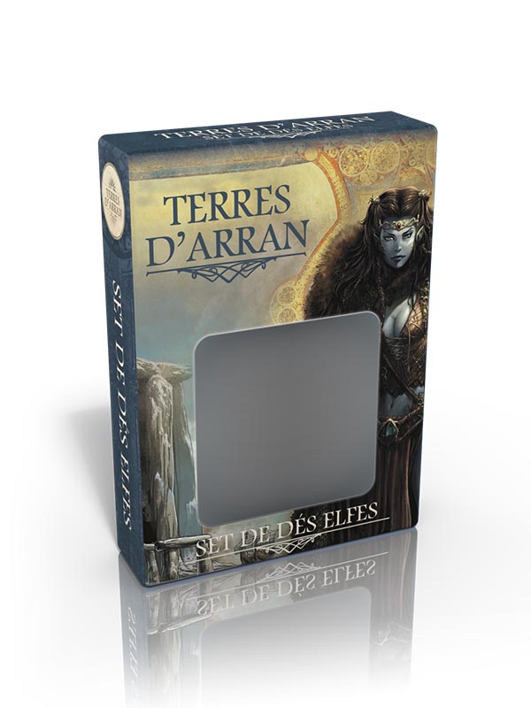 Terres d'Arran - Set de dés Elfes