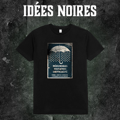 T-shirt Idées noires