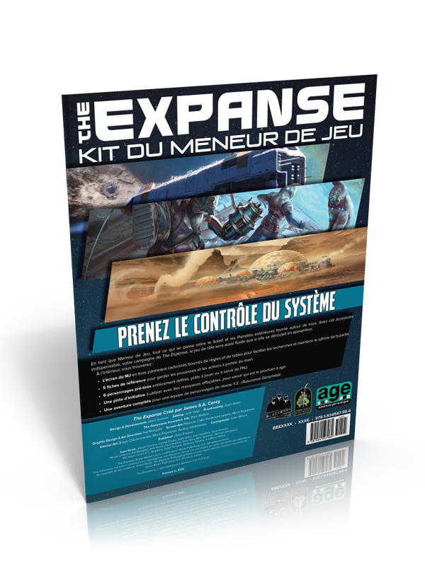 The Expanse - Écran du MJ