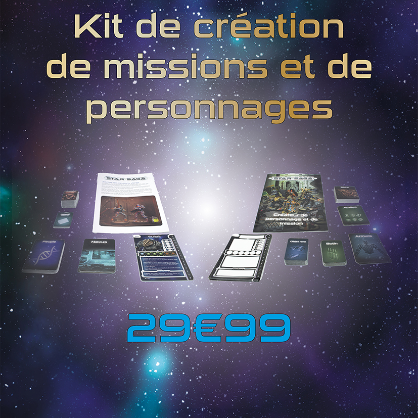 Kit de création Mission et  personnages