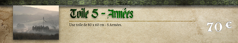 Toile Armées - 80 x 60 cm
