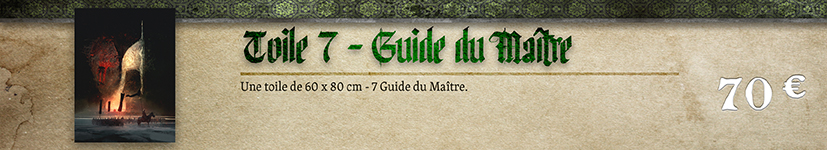 Toile Guide du Maître - 60 x 80 cm