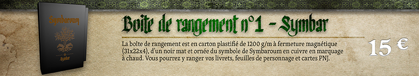 Boîte de rangement n°1 - Symbar