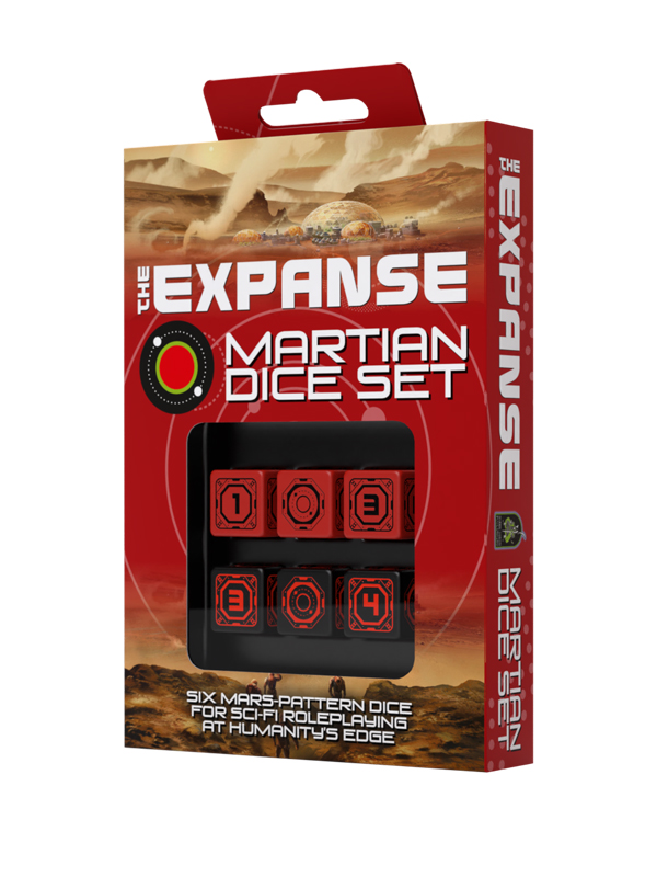 The Expanse - Set de dés Martiens