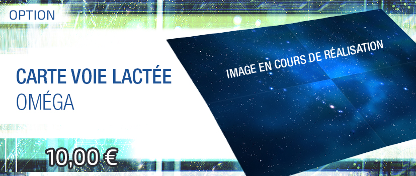 Oméga - Carte Voie Lactée