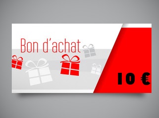 Bon d'achat 10+1€