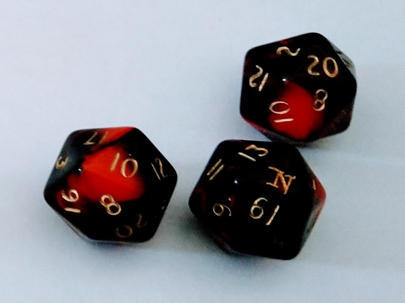 D20 rouge
