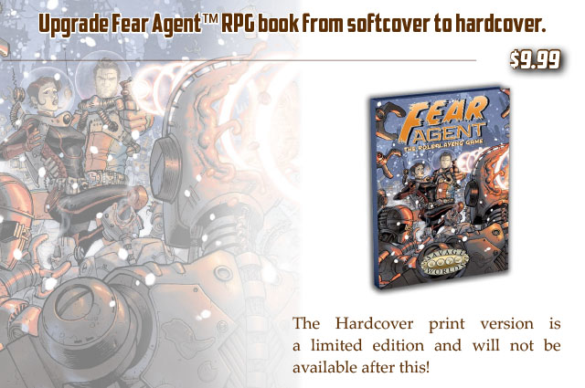 Fear Agent™ RPG Limited Edition hardcover + PDF