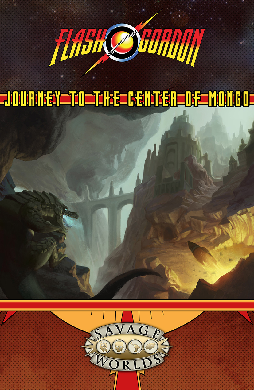 Flash Gordon™ RPG: Screen w/ Journey to the Center of Mongo (Print + PDF)